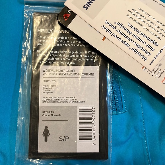 Helly Hansen W Crew Midlayer Jacket - Picture 2 of 8